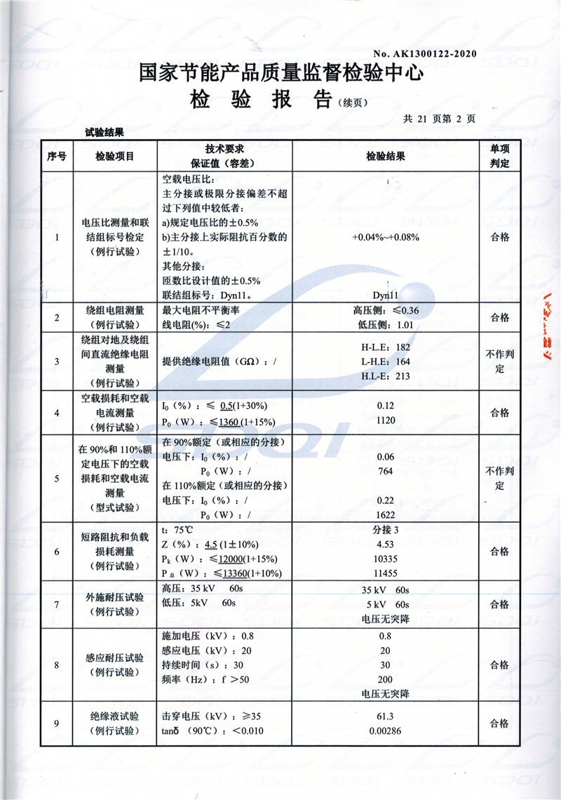 高低压试验报告-S11-1250长宁长宁长宁油浸式变压器-2.jpg
